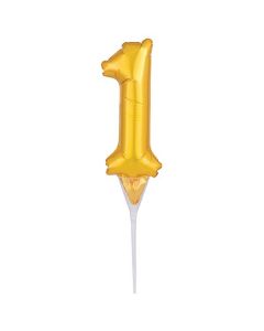 Foil Gold Cake Balloon - 1 -150mm (6'')
