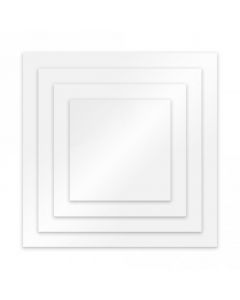  11" Square Acrylic Ganache Plates