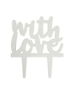 With Love Gumpaste Pic - 113mm