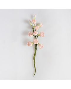 Gum Paste - Pink Bell Flowers 