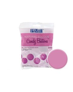 PME Natural Colour Candy Buttons - Pink