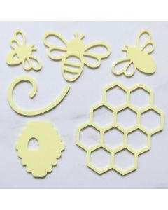 SWEET STAMP     Oh Honey Bee Embossing Elements