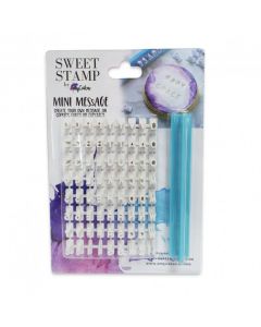 SWEET STAMP   Mini Message Embossing Set - 72 Pieces