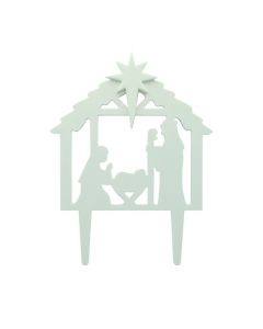 Nativity Gumpaste pic - 130 x 125mm