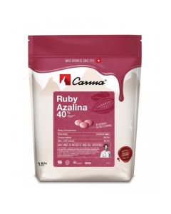Carma Ruby Azalina Couverture Chocolate Buttons 1.5kg