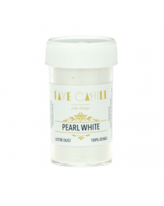 Faye Cahill Edible Lustre Dust 20ml - Pearl White