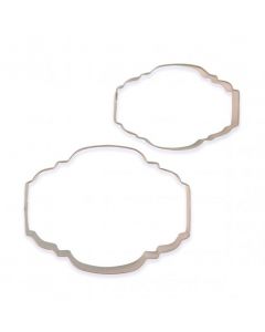PME Set of 2 Cookie and Cake Plaque - Style 2