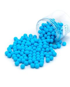 Happy Sprinkles `Dull Blue Matt Medium Edible Choco Sprinkles` 90g