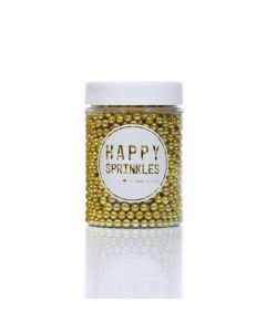 Happy Sprinkles Gold Edible Metallic Pearls 90g