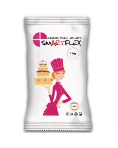 SmartFlex Cerise Pink Velvet Sugarpaste 1kg