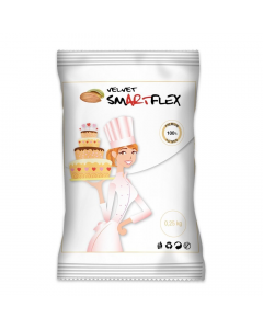 SmartFlex White Velvet Sugarpaste 250g (Best Before 15/10/20)