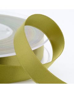 25mm Satin Ribbon x 2M - Moss Green