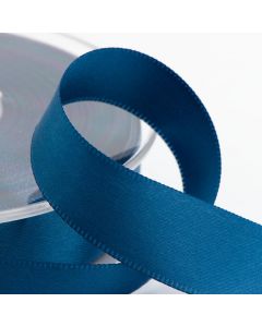 16mm Satin Ribbon x 2M - Smoke Blue