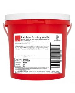 Macphie Vanilla Rainbow Frosting - 5kg