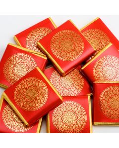 Mandala Neapolitans Red/Gold – 500g (approx. 100 per Pack)