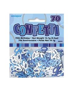 Blue Confetti - "70" (14g)