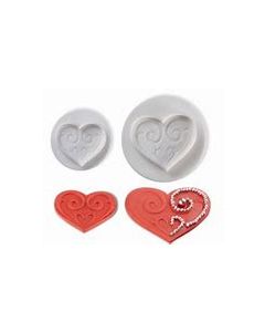 Pavoni Plunger Love Heart Cutters (Last One)