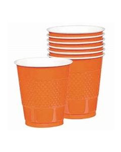 Orange Party Cups - Plastic 3 LEFT!