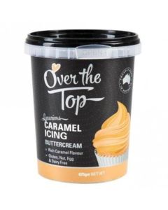 Over The Top -  Caramel Buttercream - 425g (Best Before 4th March 2023)