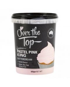 Over The Top - Pastel Pink Buttercream (425g)