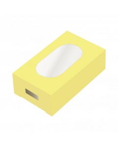 Pastel Yellow Cakesicle Box (Pack Of 10)