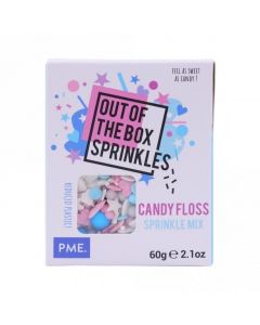 PME Candy Floss - Out The Box Sprinkle Mix - 60g 