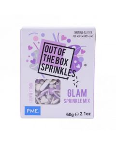PME Glam - Out The Box Sprinkle Mix - 60g 