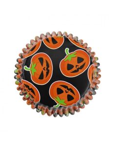 PME Petrifying Pumpkin Foil Lined Cupcake Cases (Pack of 30)