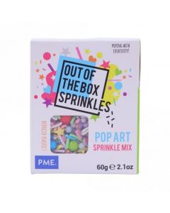 PME Pop Art - Out The Box Sprinkle Mix - 60g 