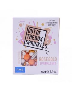 PME Rose Gold - Out The Box Sprinkle Mix - 60g 