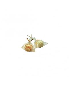 Cake Pop Bags With Gold Twist Ties (4 Inch x 6 Inch)