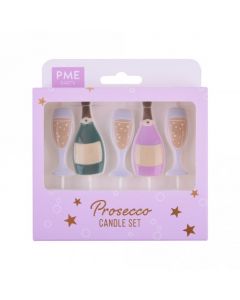 PME Prosecco Candles - Set of 5