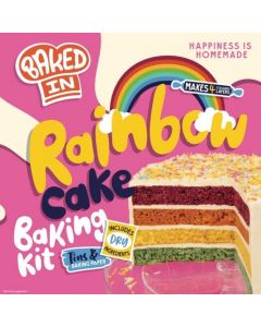 Baked In - Rainbow Cake Baking Kit