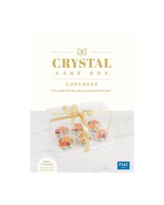PME Crystal Cupcake Box - Holds 6 