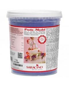 Saracino Violet Modelling Paste 1kg ( Cracked Tub Only)