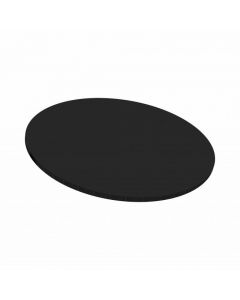 10" Black Round MATT Masonite Cake Board (5mm Thick)