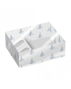 Nordic Trees Hamper & Cupcake Box (Pack Of 2)
