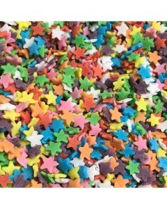 Sprinkletti Rainbow Mix Small Star Sprinkles 60g