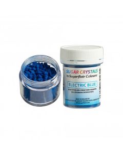 Sugarflair Sugar Crystals - Electric Blue 40g