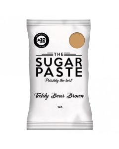 The Sugar Paste - Teddy Bear Brown 1Kg