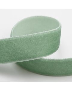 Sage Green Velvet Ribbon 10M